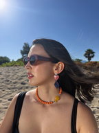 Trío de gotas earrings