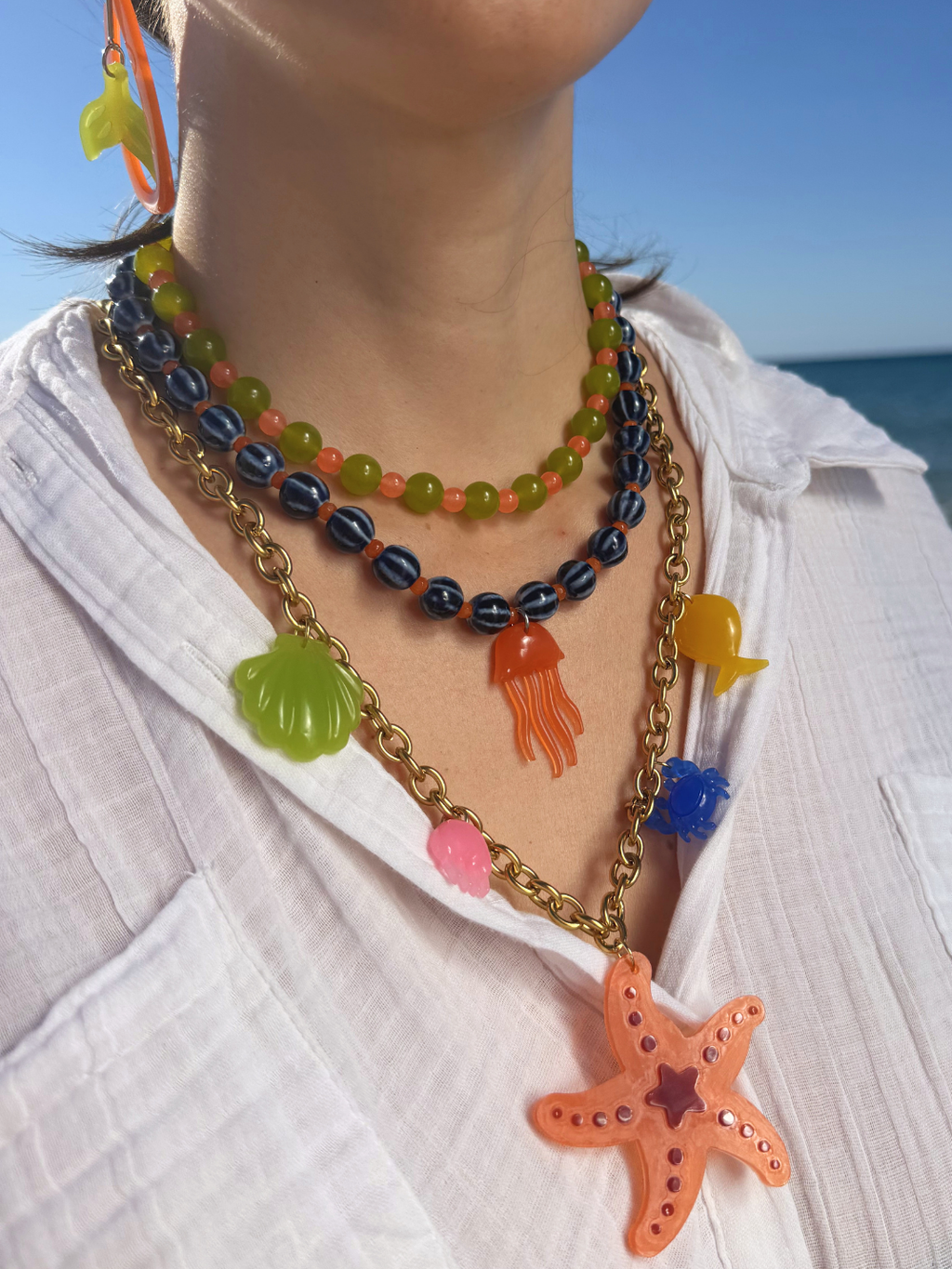 Collar tesoro marino