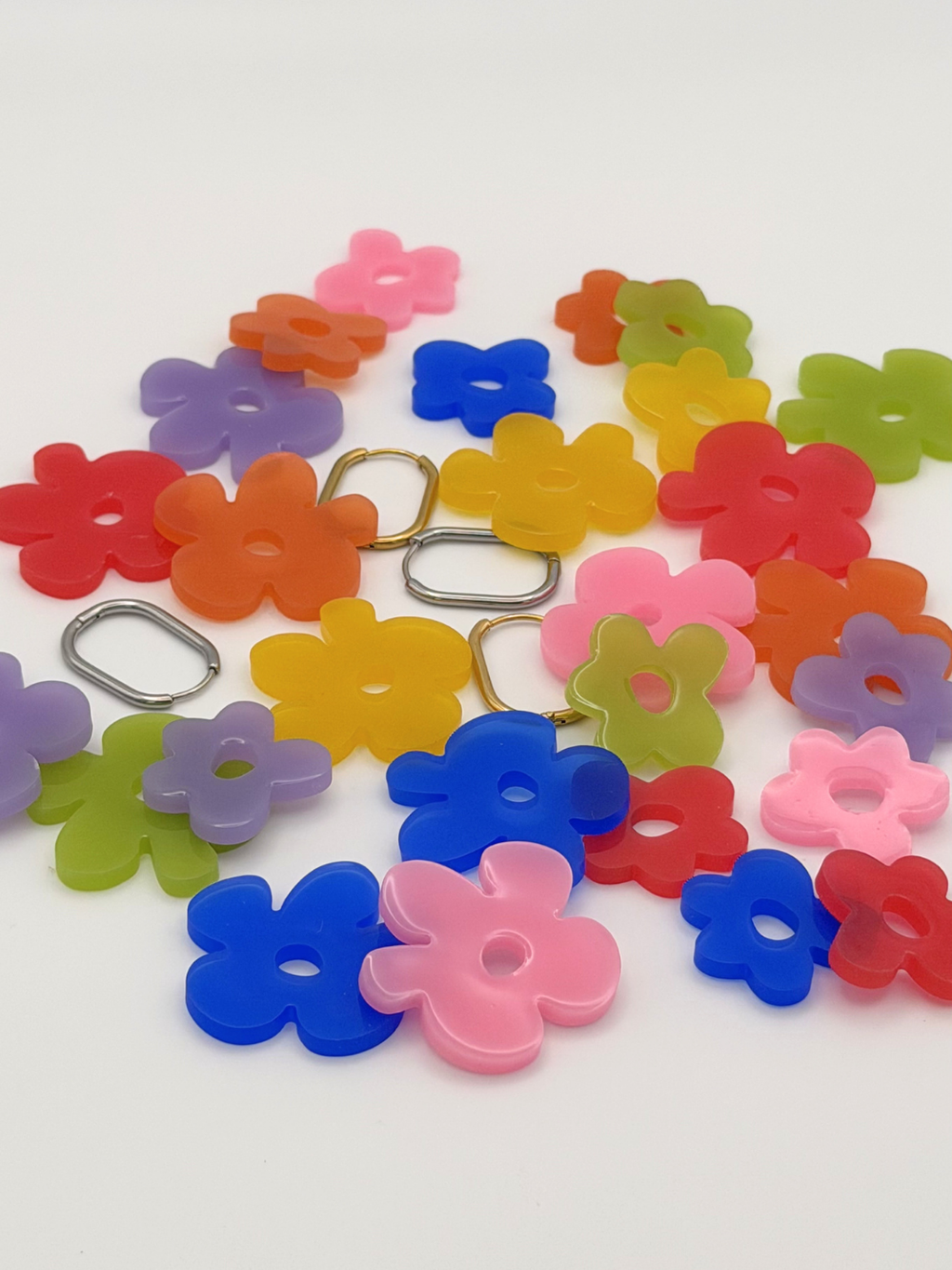 Pendientes flor del Caribe