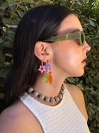 Trío de gotas earrings