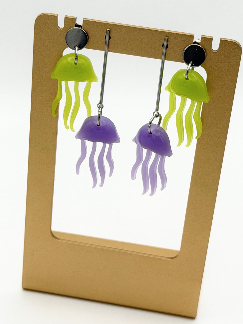Trío de gotas earrings