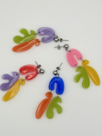 Trío de gotas earrings