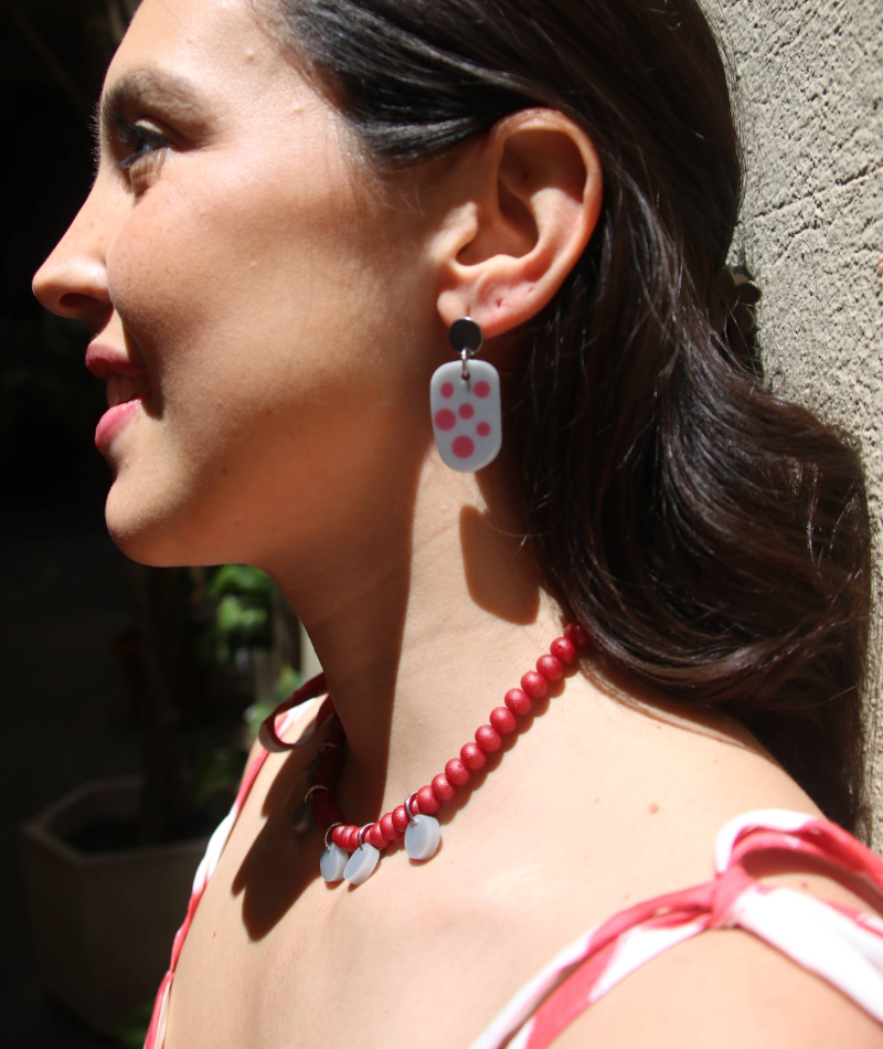 Gotas de lluvia necklace
