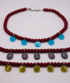 Gotas de lluvia necklace