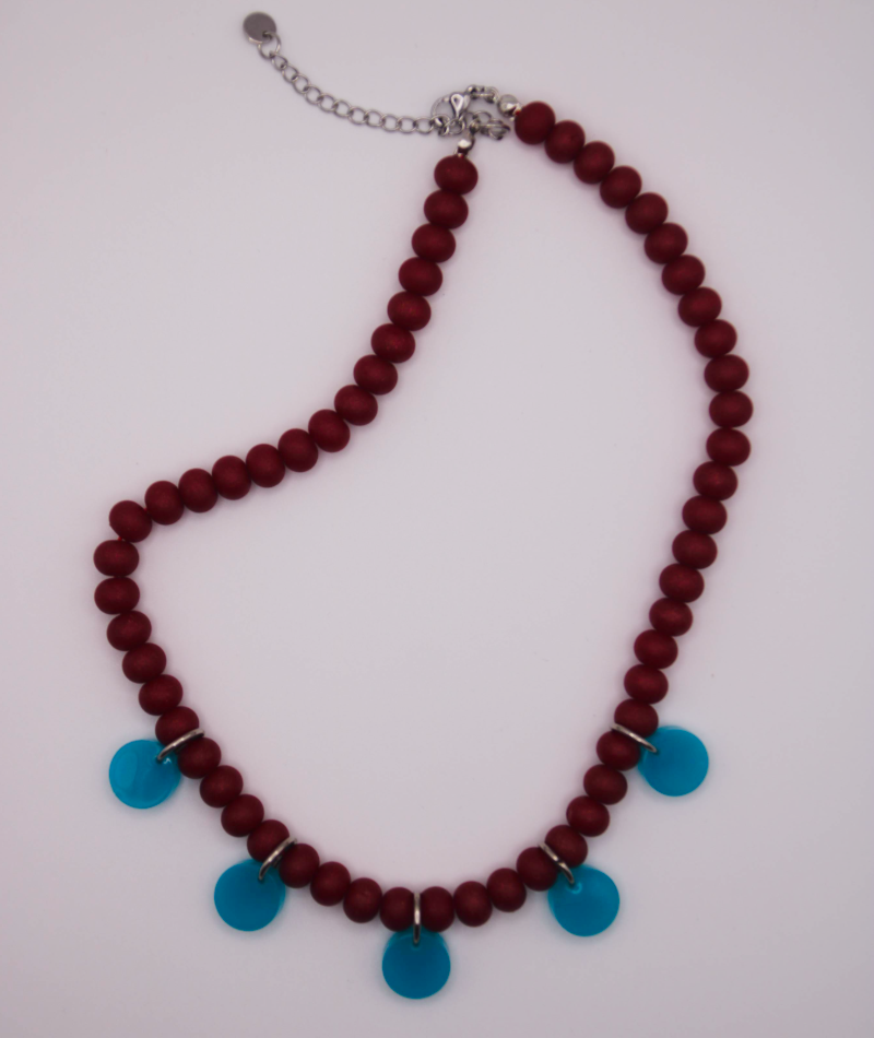 Gotas de lluvia necklace