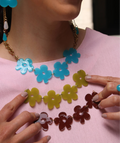 Flores del Jardín half-necklace
