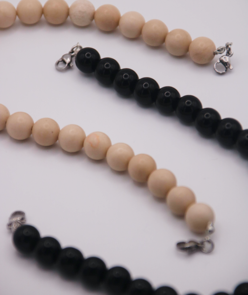 Base half-necklace
